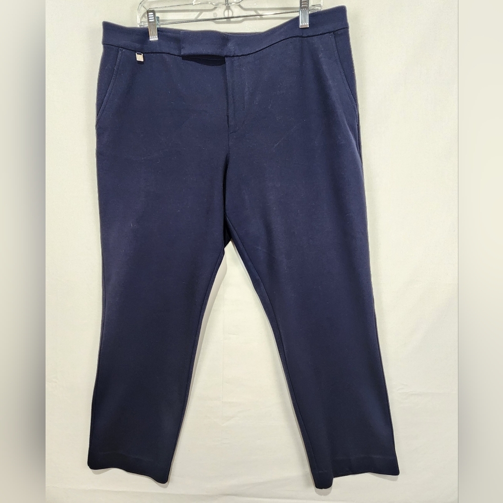Lauren Ralph Lauren Women's Navy Blue Dress Pants Size‎ XL TG